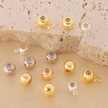 18k��ɫ��ɫ���z��λ�� �����z�� �{����ɢ��diy�ֹ�����̶����