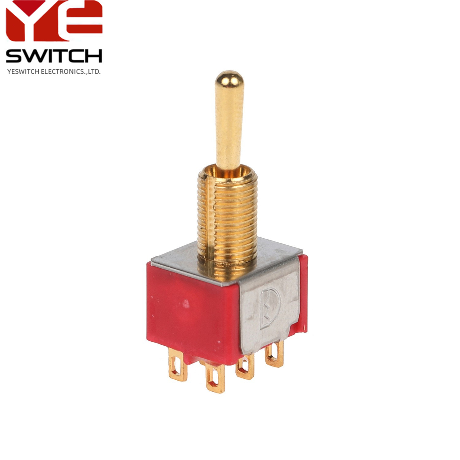 大铜头电子设备防水微型钮子开关宽手柄微型双路开关