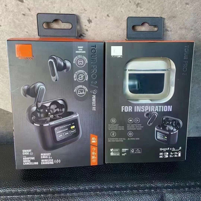 Cross-Border New Tonr Pro2 Digital Display Touch Screen Bluetooth Headset Anc Sports Noise Reduction V8 Ultra-Long Standby Headset Cross-Border New Tonr Pro2 Digital Display Touch Screen Bluetooth Headset Anc Sports Noise Reduction V8 Ultra-Long Standby Headset