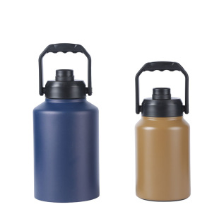 Cross-border 304 Stainless Steel Thermos Cup Large Capacity Household Big Mac Ice Bucket Outdoor Portable Sports Kettle Wholesale