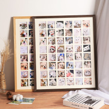 36宫格48相框挂墙情侣婚纱相片生日纪念礼物 diy儿童成长照片框架