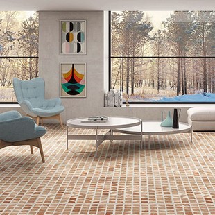 Nanyang style tile small plaid imitation mosaic non-slip floor tile 600x1200 special kitchen bathroom bathroom