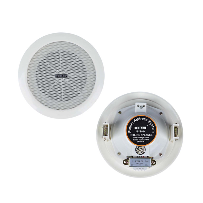 Ceiling Speakers Public Address System Stores Supermarkets Shopping Malls Ceiling Speakers Commercial Use