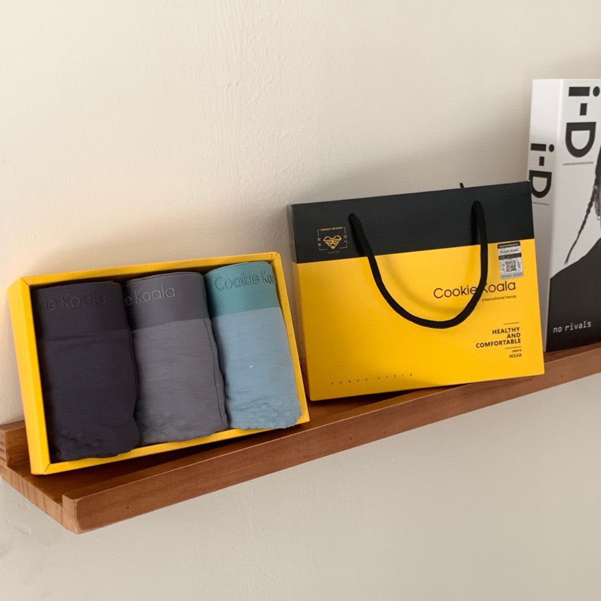 3.0 seamless massage pants three pieces box pack men's underwear comfortable breathable seamless mid-waist briefs solid color 