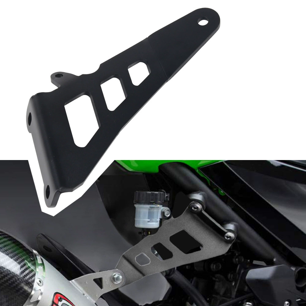 Применимо к Kawasaki NINJA400 Z400 фиксированная вешалка для выхлопной трубы модифицированный кронштейн усиления выхлопной трубы трансграничный