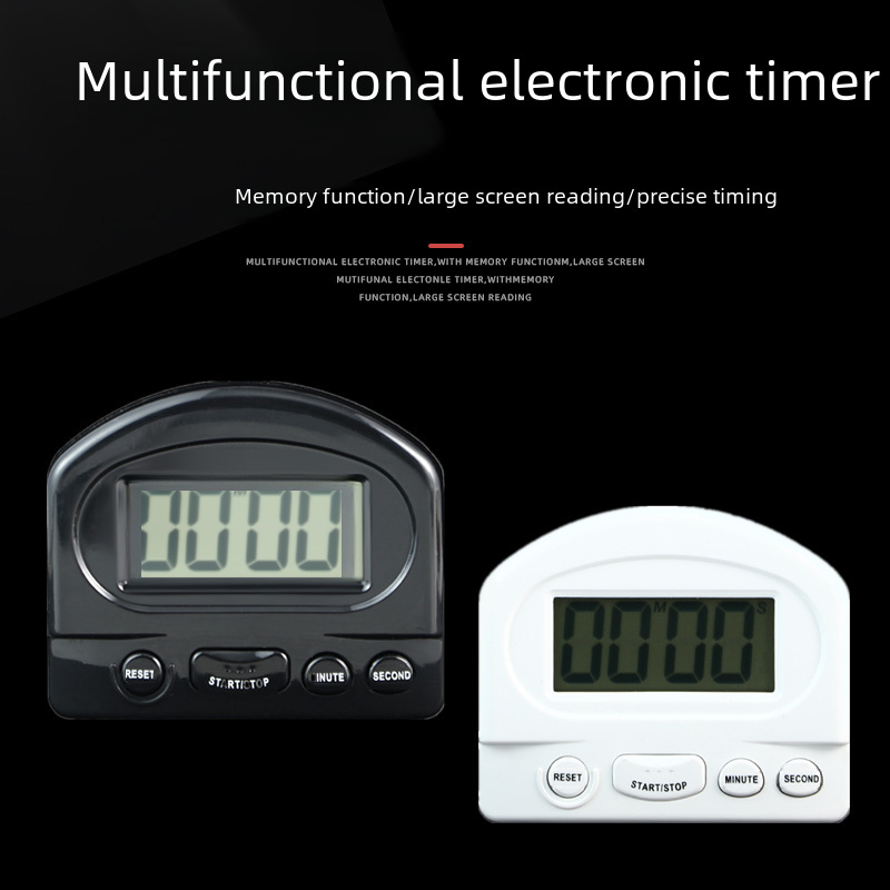 331 Electronic Timer Kitchen Baking Reminder Timer Milk Tea Timer Student Digital Stopwatch