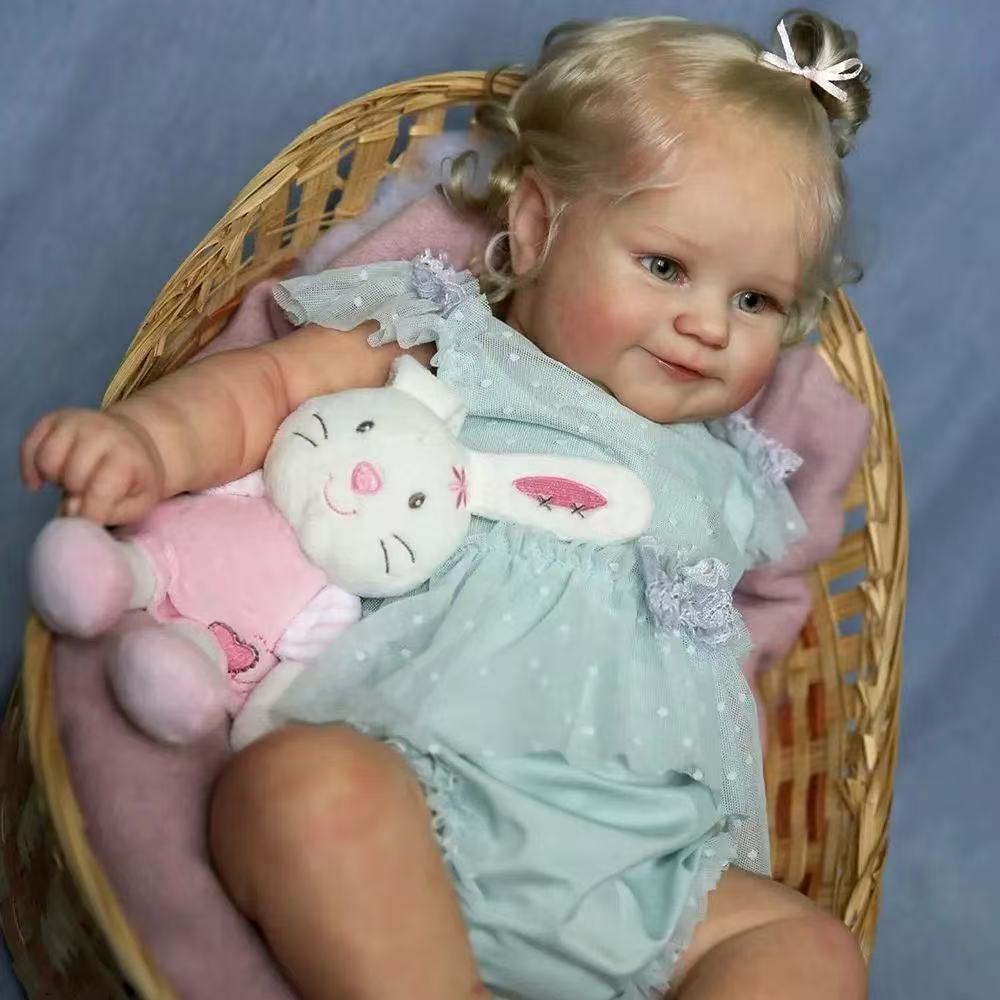Muñeca de simulación de 50 cm Maddie pintada a mano muñeca de alta gama para niños regalos de Navidad