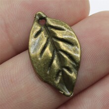 25x14mm 1.5g ��ɫ �Ͻ���Ʒ�������DIY ��Ҷ��׹