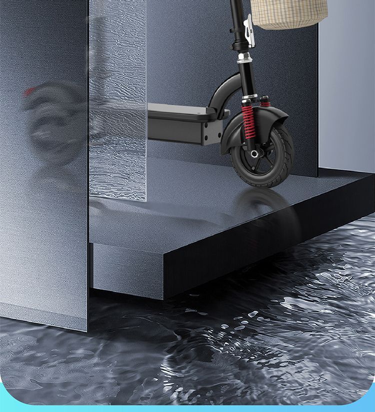 Mini Two-Wheeled Electric Scooter, Portable Foldable Ultra-Light Mobility Scooter for Parents and Children, Small Electric Scooter for Women