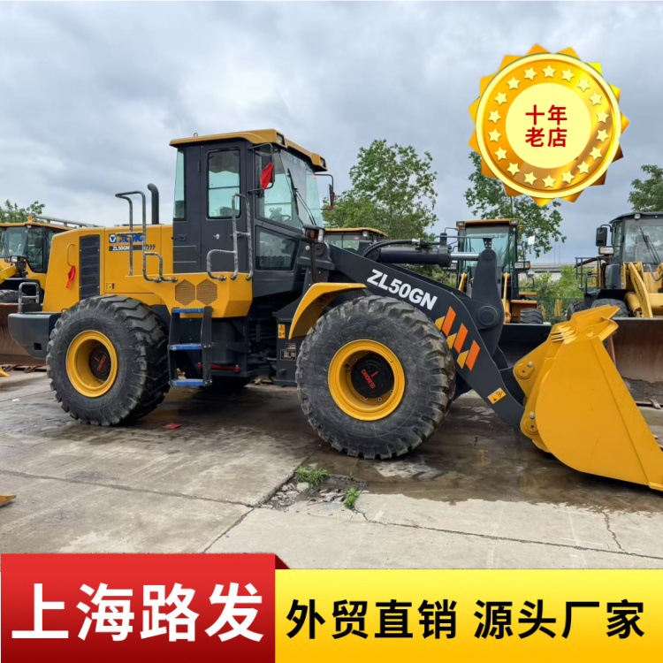 Comercio exterior XCMG 50GN XCMG LW500KV Loader 5 toneladas cuatro tracción piloto manejo paleta Loader