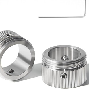 Stainless steel heating valve adapter, heating valve temperature control head adapter