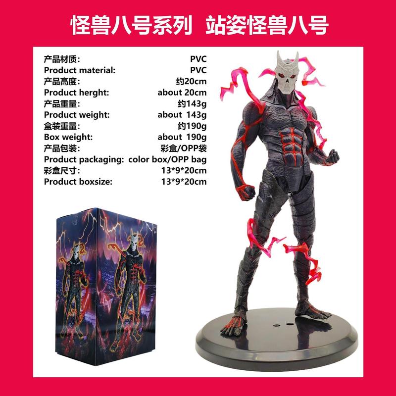 クロスボーダー特効モンスター8号毒液日比野カフカデスクトップケースモデル置物景品フィギュア|undefined