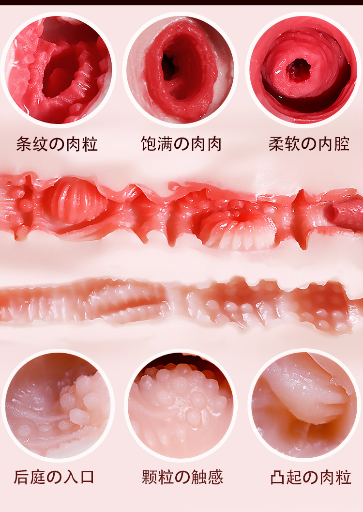 Jiuai Sakura Half-body TPE Masturbator with Realistic Buttocks and Vaginal Entry — detail image 14