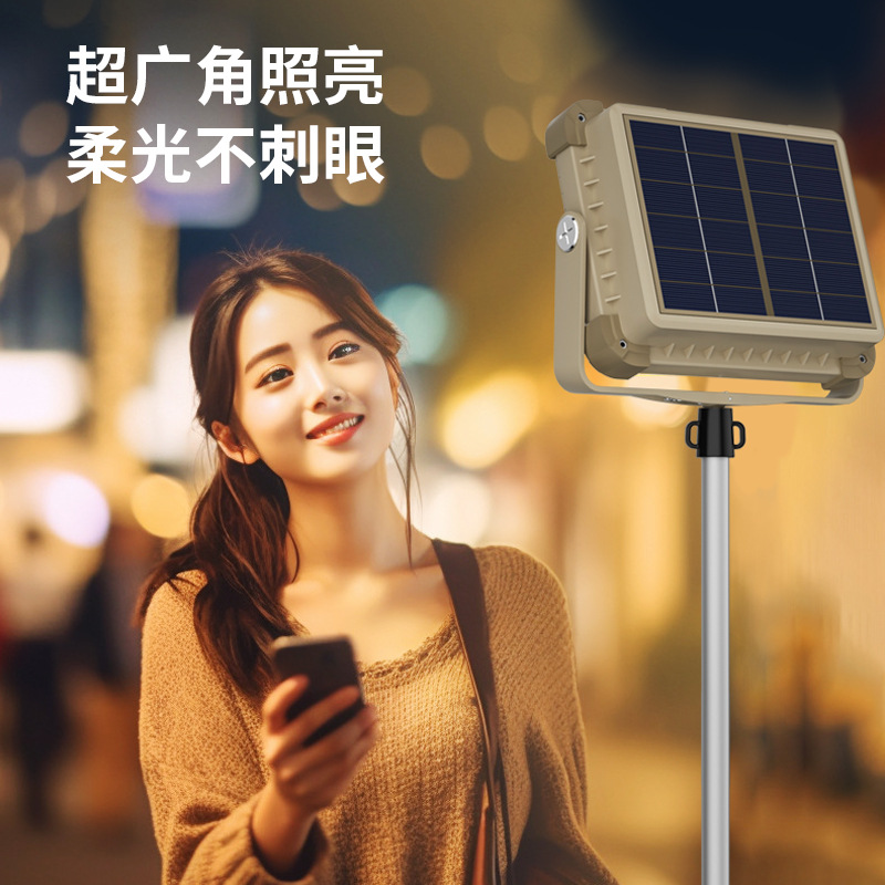 Transfronterizo nuevo portátil LED Luz de inundación luz de trabajo de emergencia brillante luz de carga impermeable portátil