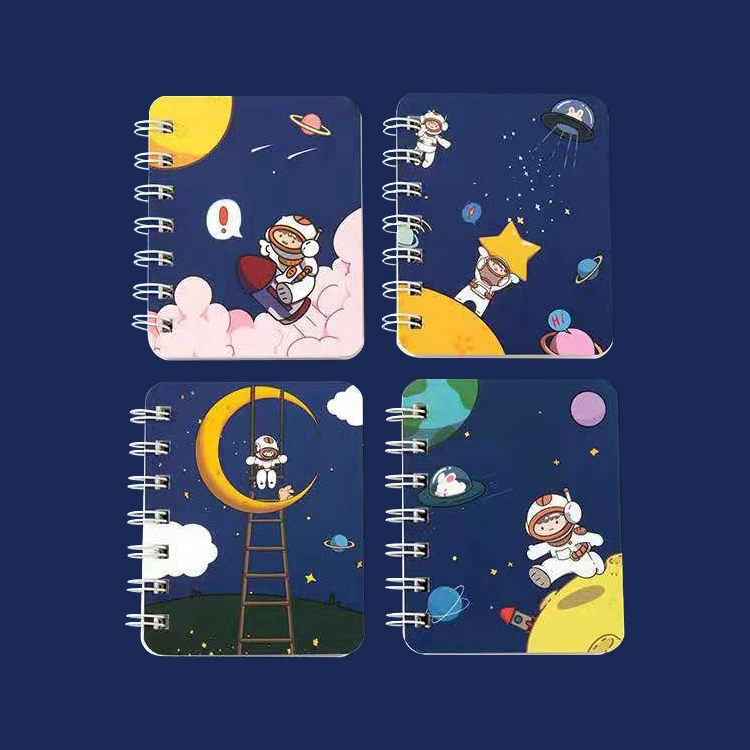 A7 Rollover Coil Mini Notebook Journal Office Notepad