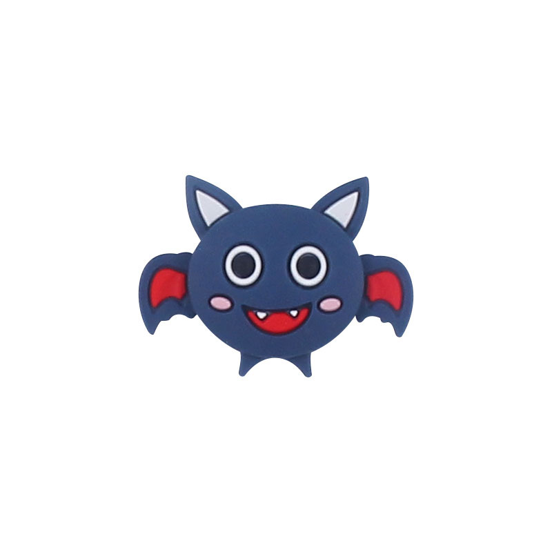 Nuevo bebé de dibujos animados animal murciélago mordedor cuentas creativas DIY bebé chupete cadena molar accesorios de silicona