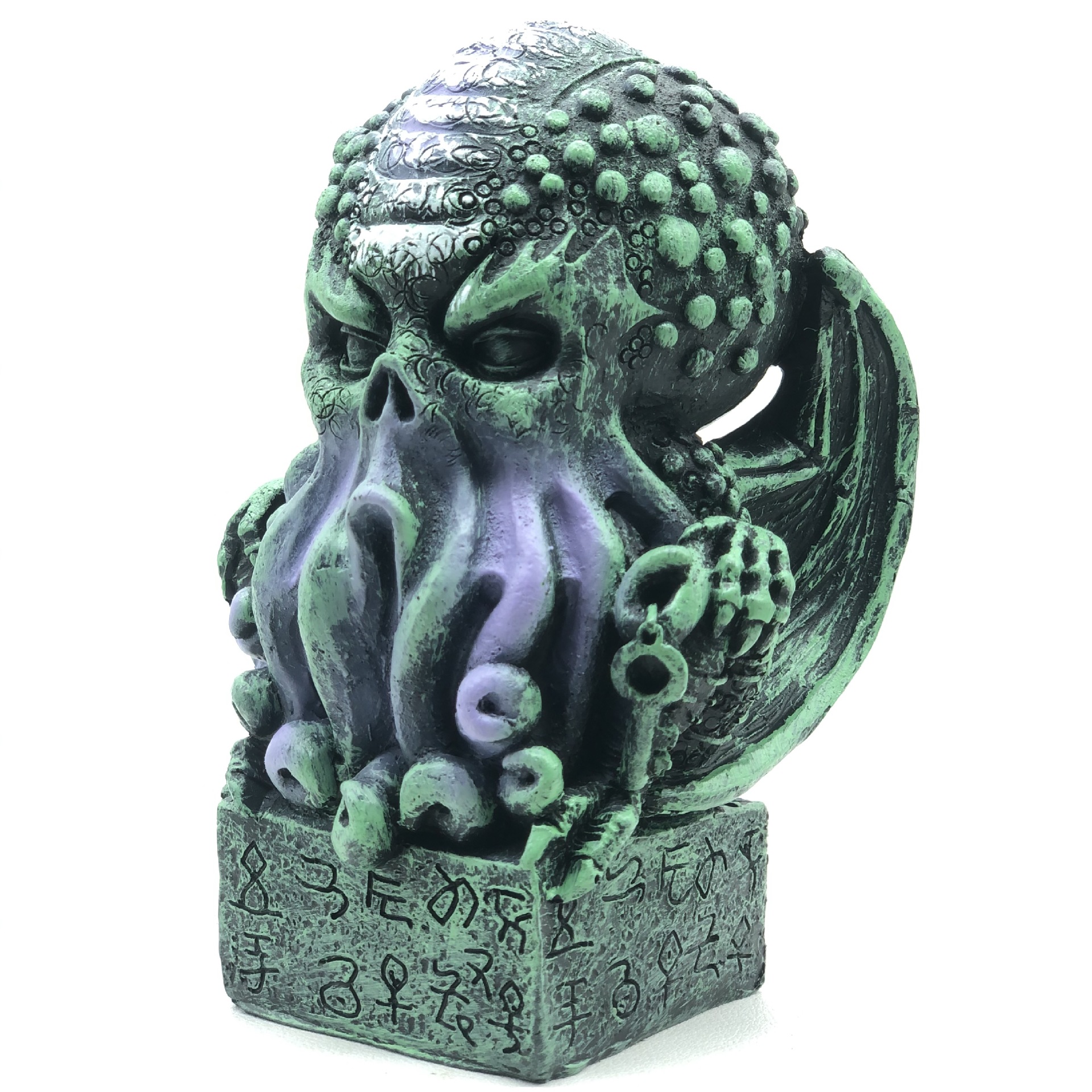 Új Halloween dekoráció - Cthulhu szobor gyantából_voghion.com