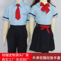 源头工厂定制中小学校服英伦风班服学生校服外单校服专业定制厂家