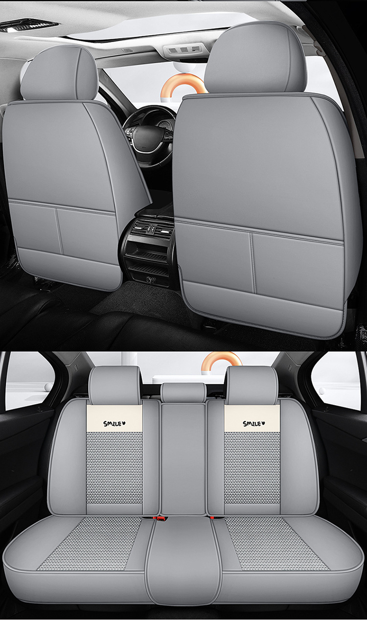 Four Seasons Cross-Border Foreign Trade Car Seat Covers, Four Seasons Seat Cushions, Fully Enclosed Seat Covers, Leather Car Seat Cushions, Wholesale and Dropshipping