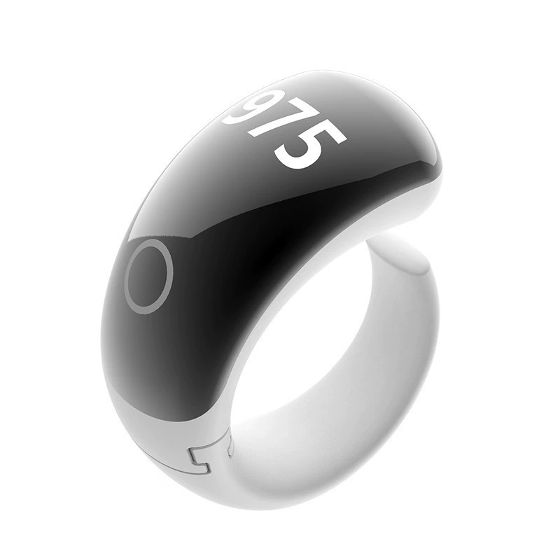 2025 Smart Ring Новое портативное носимое мини-кольцо с функцией напоминания времени и Bluetooth