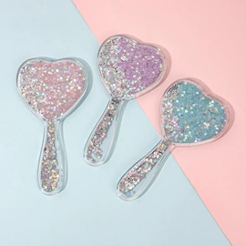 美发梳;化妆镜;发夹