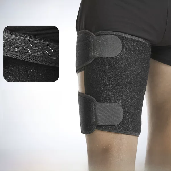 Factory spot wholesale outdoor sports thigh protection football muscle strain protection protective gear breathable sweat