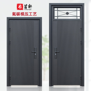 入户门防盗门进户门家用带气窗通风窗出租房内室外钢质工程单开门-阿里巴巴