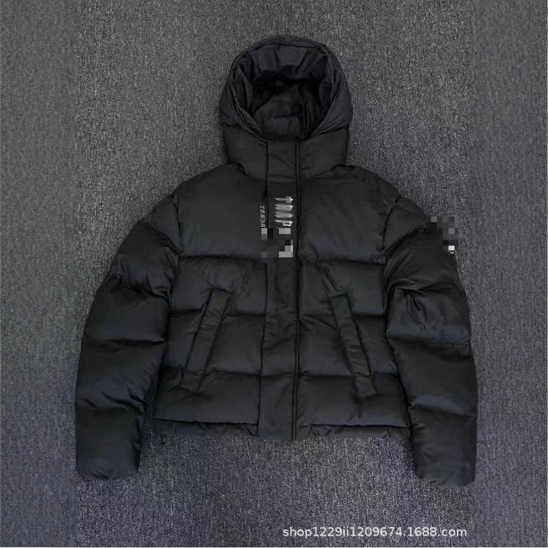 Foreign Trade Trapstar Hooded Classic American High Street Cotton Jacket for Men and Women, Warm Casual Versatile Sportswear Jacket