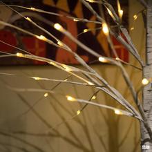 白桦树灯LED圣诞仿真树新年彩灯客厅家居装饰灯春节日景观灯串