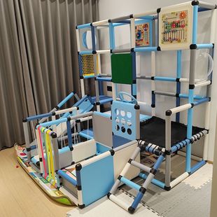 Variety of Kidsren's Climbing Frame, Indoor Trampoline, Infant Room Ladder, Baby Amusement Park, Multi-Functional Combination Slide