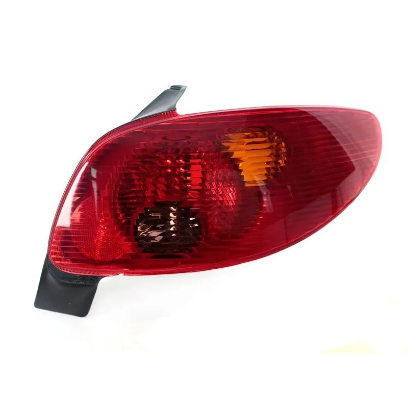 Suitable for Peugeot 206 Tail Light Semi-Assembly, Peugeot 206 Rear Tail Light, Car Tail Light, Rear Light Cover, Tail Light Shell