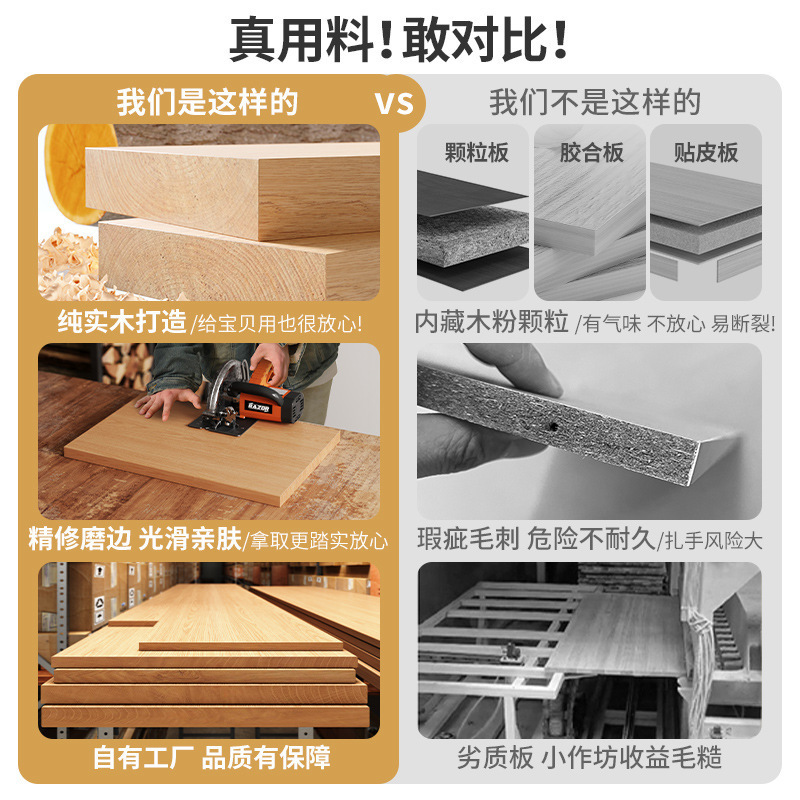 实木书架置物架落地儿童一体靠墙转角储物柜简易学生多层防尘窄柜|undefined