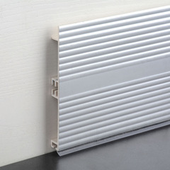 Furniture cabinet skirting PVC aluminum-plastic double-layer baseboard waterstop kitchen bottom moisture-proof skirting wholesale