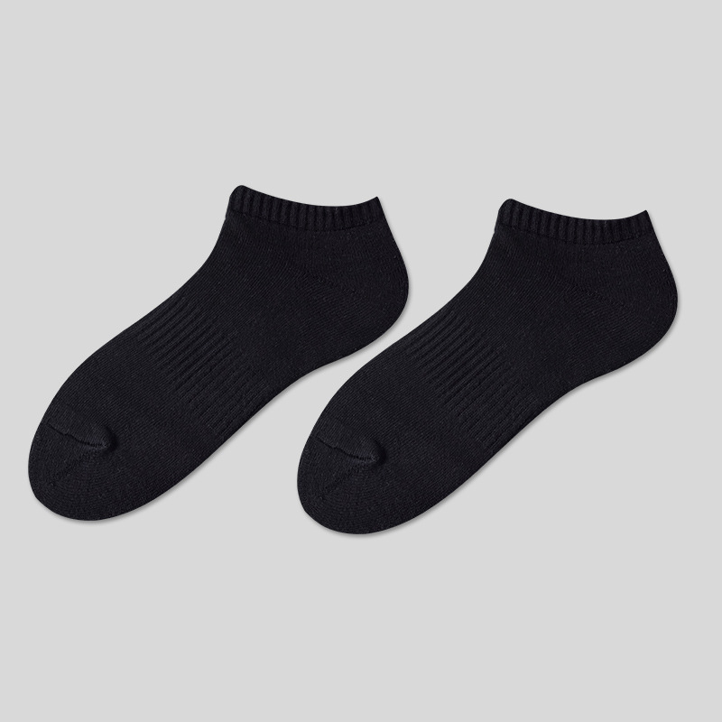 블랙 크루 양말/1켤레