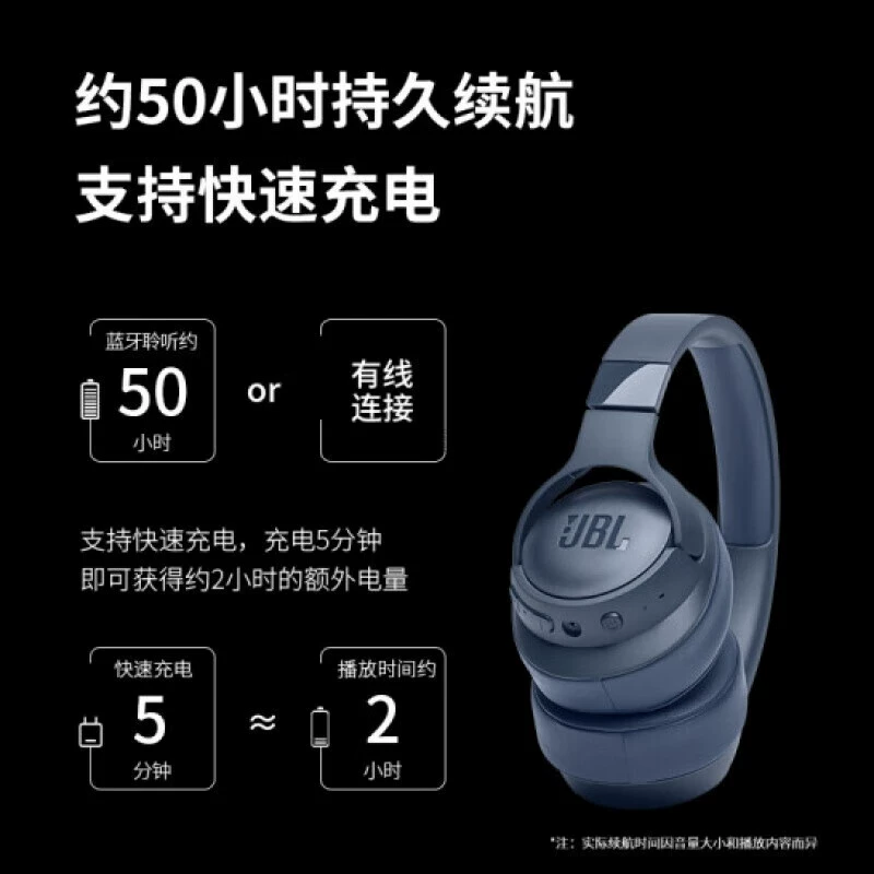 JBL TUNE710BT беспроводные наушники с Bluetooth, тяжелый бас, для мобильного телефона и компьютера
