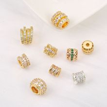 ����ɫ14K����΢��ʯ··ͨͰ�������ֹ�DIY����朴�����