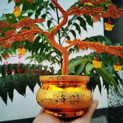 New Bonsai - Handcrafted Plant Tree Model, Hand-woven Potted Plant, Tourist Gift, Good Bargain for Street Vendors