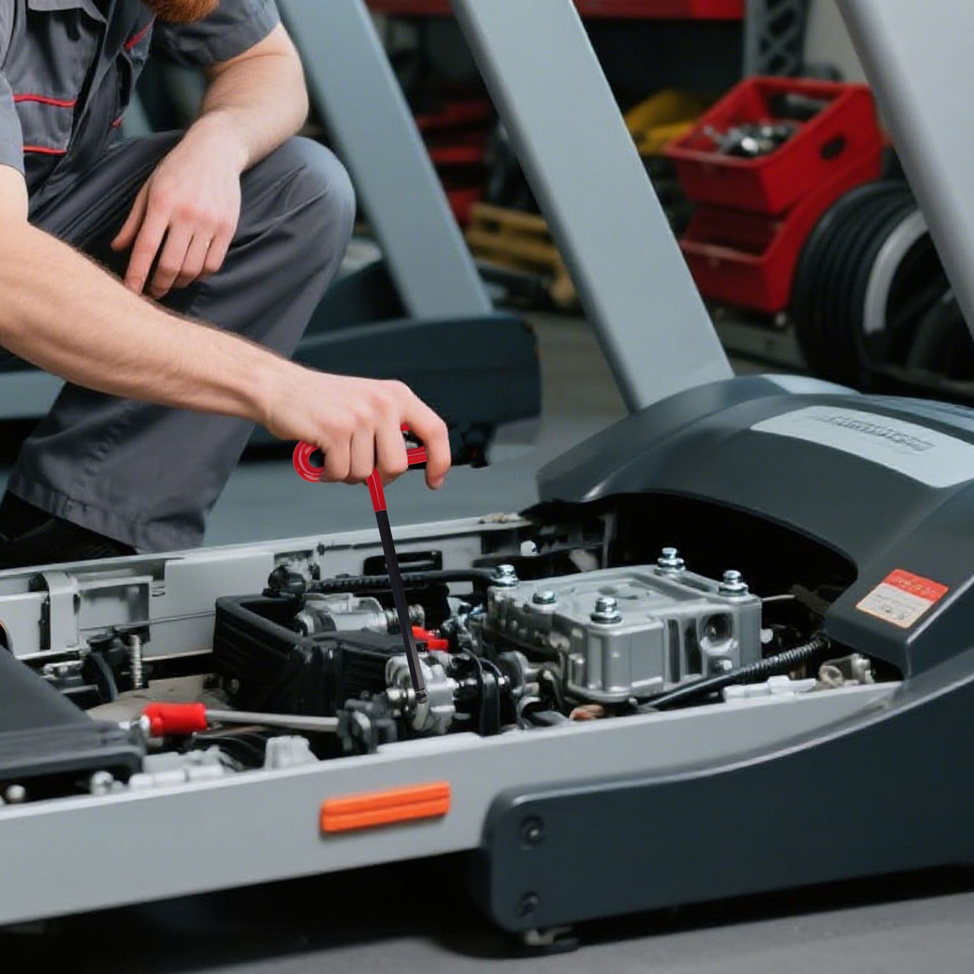 T型环形手柄内六角球头/平头扳手软硅胶包手柄金属加硬处理耐用