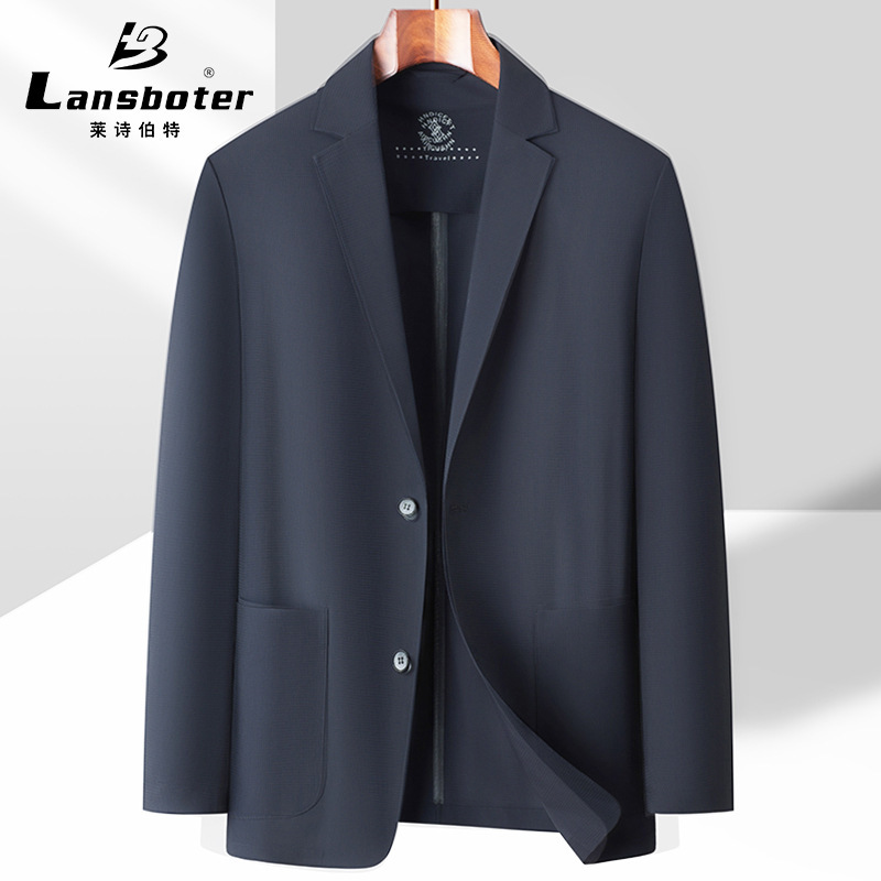 Seamless Laminated Sunscreen Suit for Men Spring and Summer Thin Nylon Elastic No-Iron Suit Men's Outdoor Sun Protection Jacket Seamless Laminated Sunscreen Suit for Men Spring and Summer Thin Nylon Elastic No-Iron Suit Men's Outdoor Sun Protection Jacket