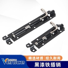 黑色插销 厕所门明装老式门栓门窗铁材木门铁门扣卫生间插销锁