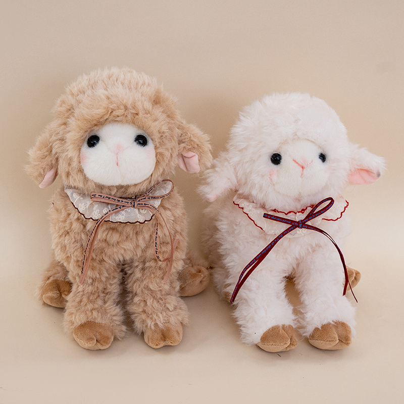 Bolso de Hombro de Peluche con Forma de Oveja de Poliéster para Niños