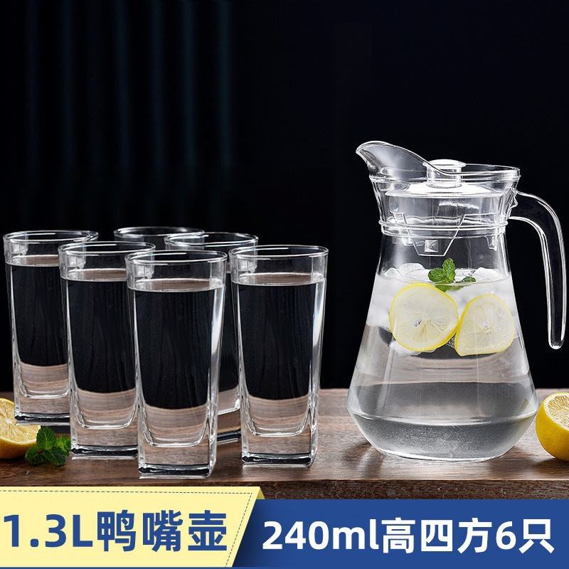 덕빌 포트 1개 + 240ml 톨 사각컵 6개 무료 [컵 브러쉬 무료]