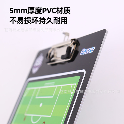 New Double-Sided PVC Magnetic Soccer Tactics Board Basketball Coaching Teaching Demonstration Board Customizable