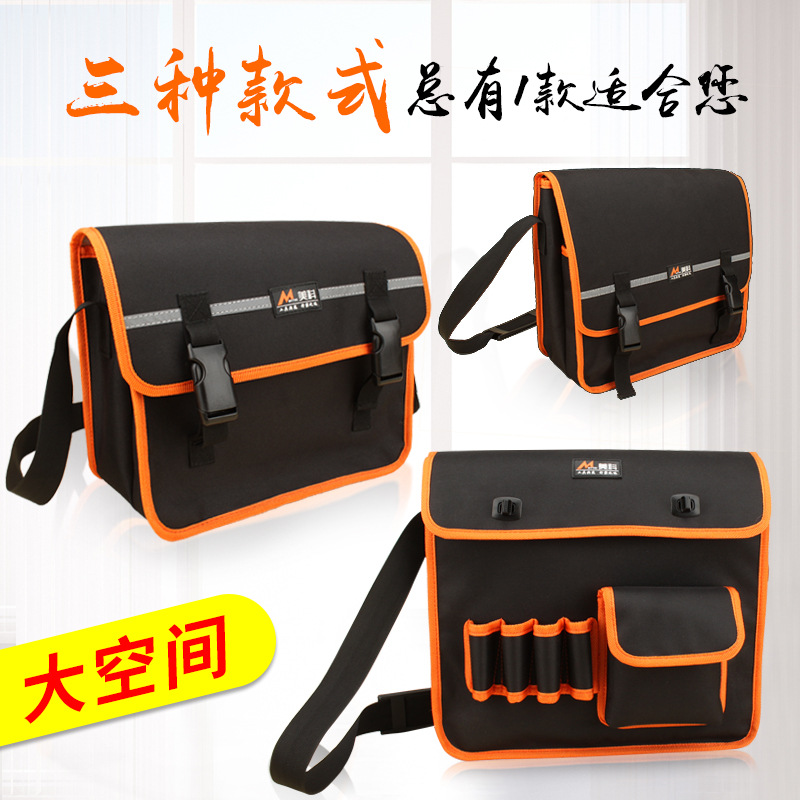 Meike impermeable anti-desgaste grande tamaño pequeño Oxford tela bolsa de herramientas bolsa de lona reparación de hardware bolsa colgante Kit de hombro eléctrico