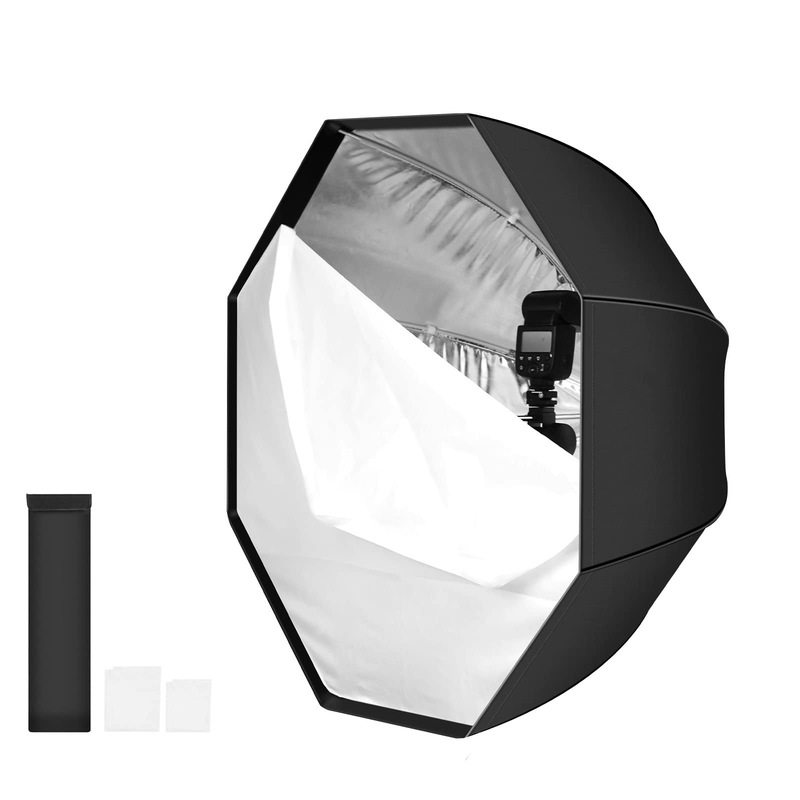 Photographic equipment octagonal 95 120cm soft light box flash octagonal 80cm umbrella light box soft light cover