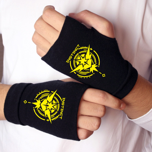 Pocket Monsters Go game accessories half-finger half-length gloves keyboard mouse ACG
