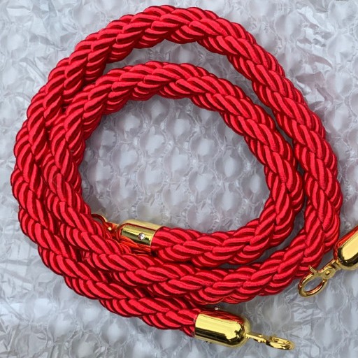 贵州不锈钢挂绳一米线护栏 栏杆座 礼宾柱挂绳绒绳麻绳