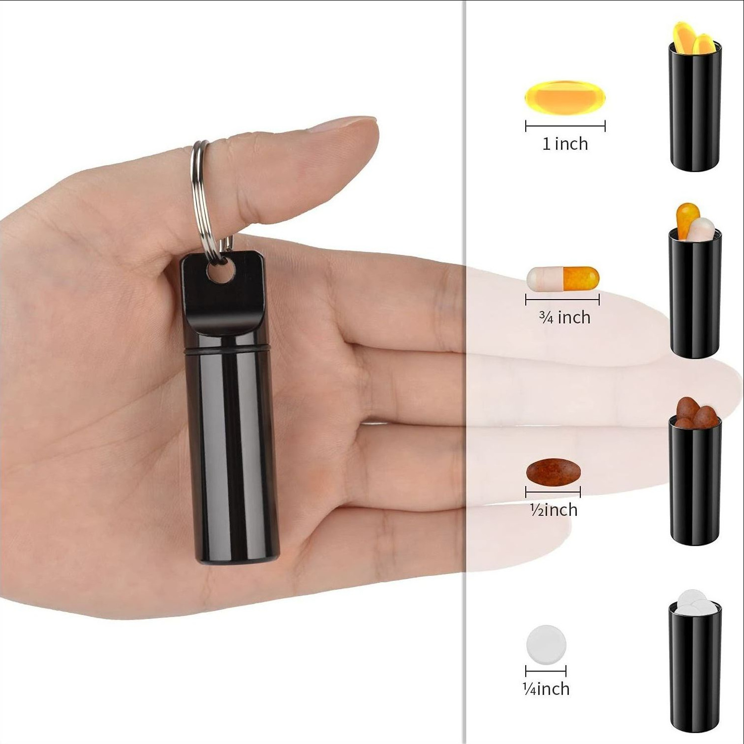 1 Piece Quantity Daily, Street Occasion Basic Solid Color Metal Unisex Bag Pendant Keychain