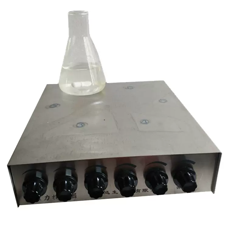 迅生HJ-6  六头不锈钢磁力搅拌器厂家不加热四氟搅拌子