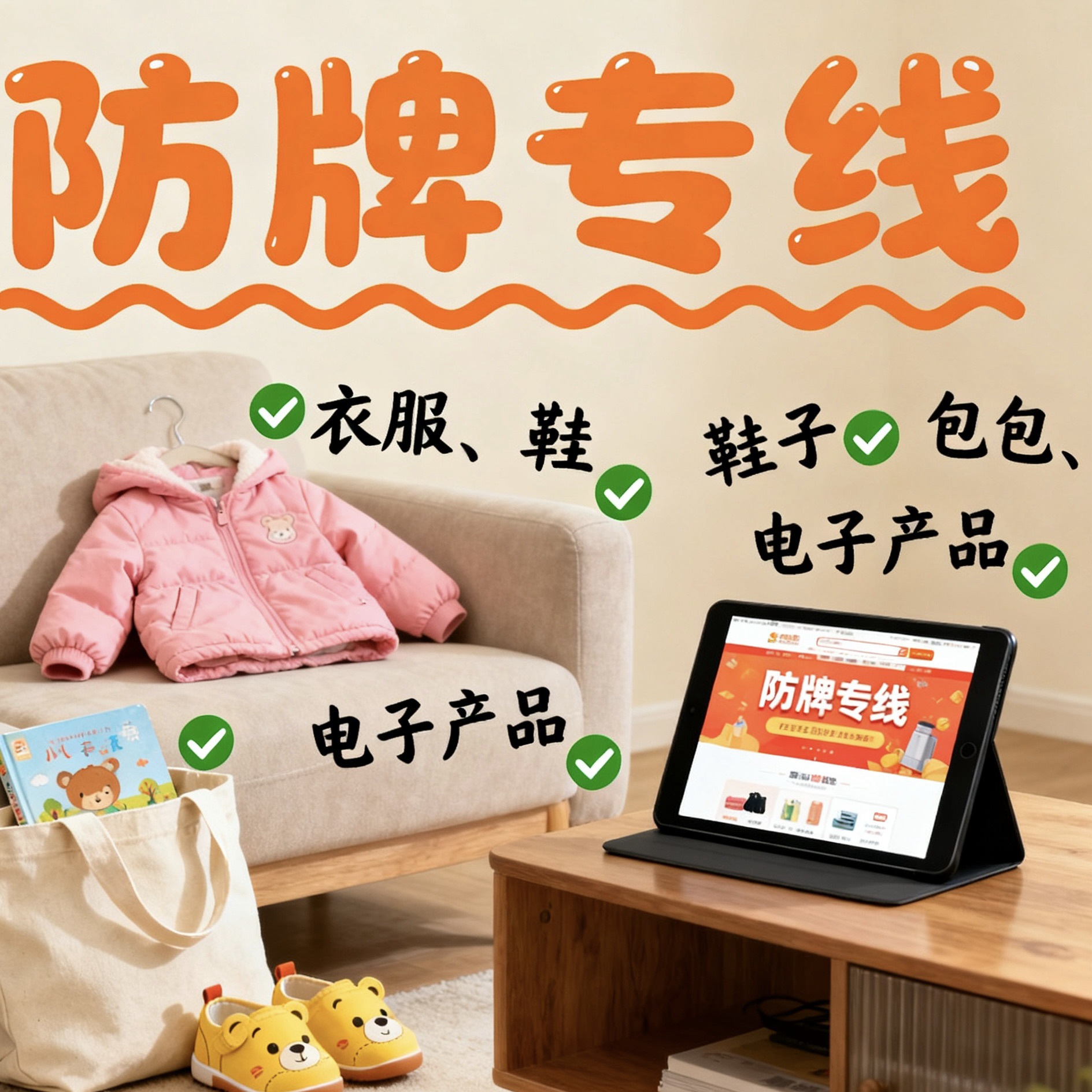 国际物流 仿牌专线 衣服鞋子包包及电子产品，包查验放行配送上门